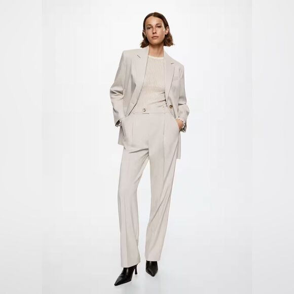 Mango Co-Ord Set Blazer Pants New - Picture 10 of 16